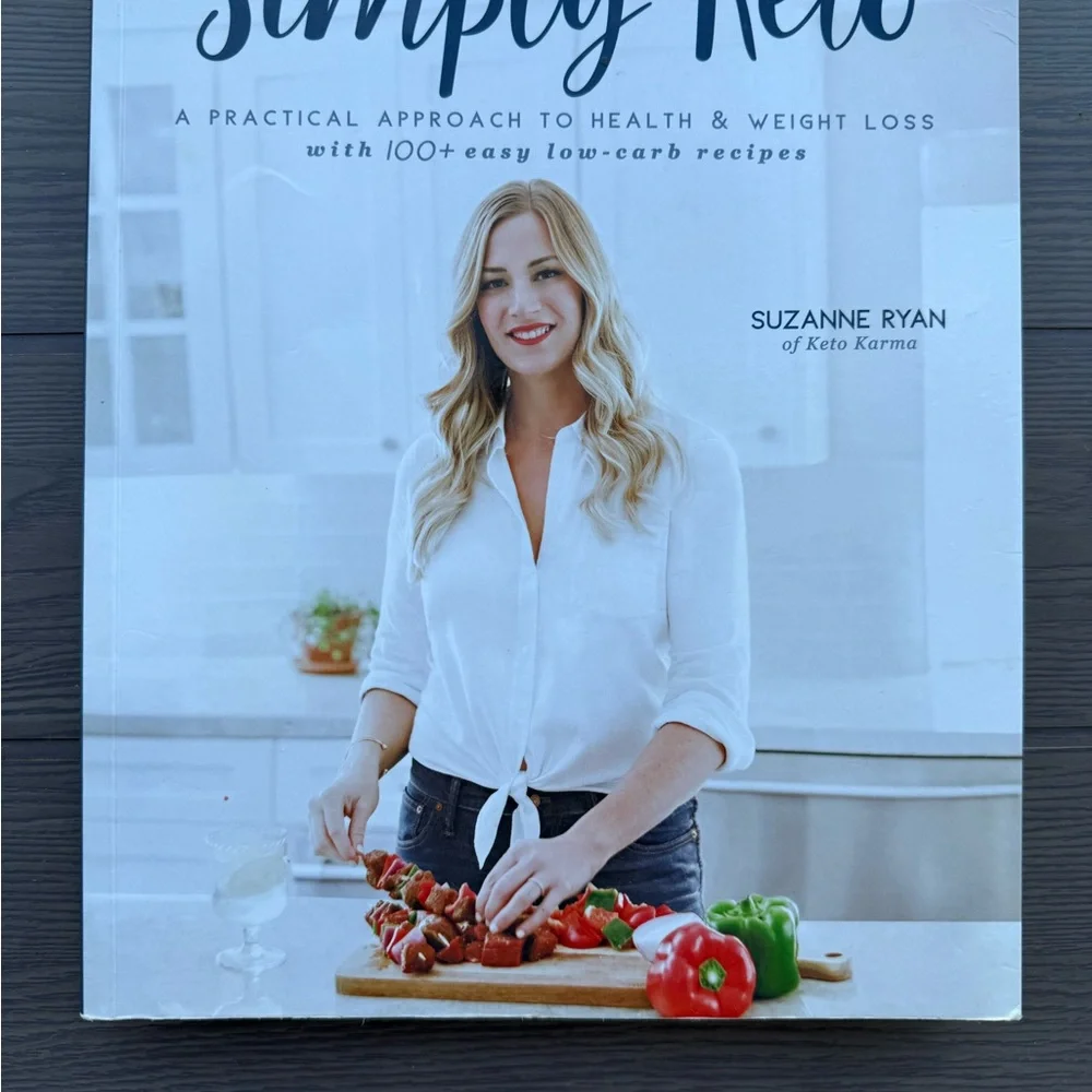 Simply Keto Cookbook by Suzanne Ryan
